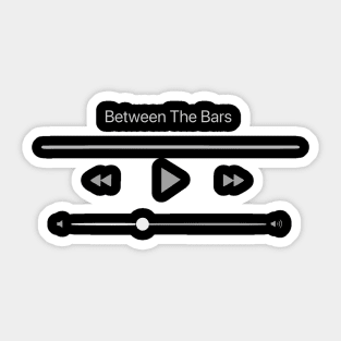 Playing Beetwen The Bars Sticker